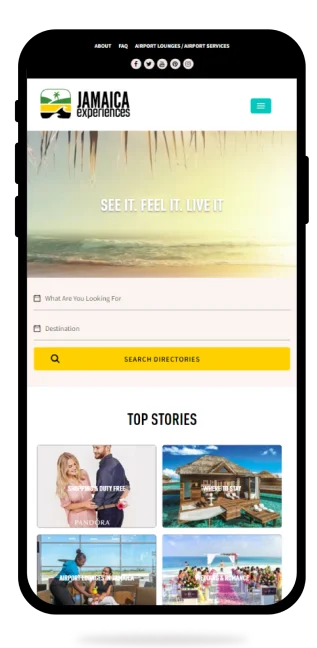 Jamaica experiences app