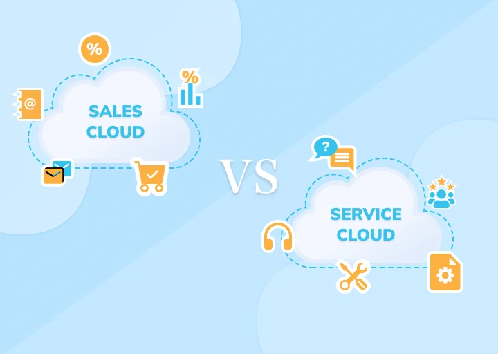 sales Cloud vs Service Cloud